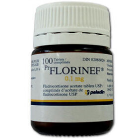 Buy Florinef Acetate (Fludrocortisone) 0.1mg