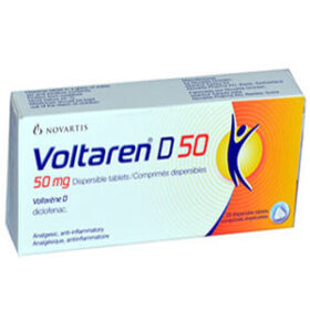 Buy Voltaren (Diclofenac) D50 50mg