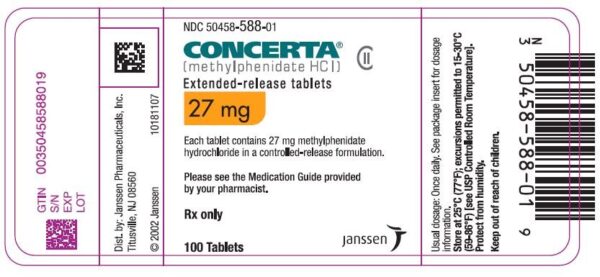 Concerta 27mg