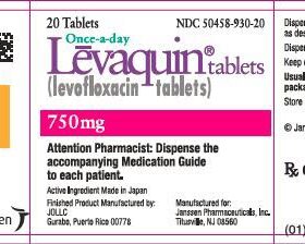 Buy Levaquin 750mg