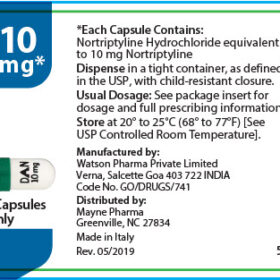 Buy Nortriptyline 10mg